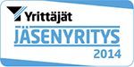 Logo Suomen Yrittäjät Jäsenyritys 2014